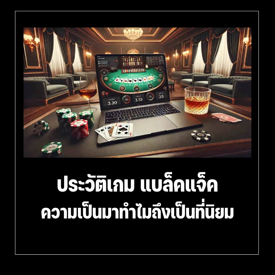 ประวัติเกม แบล็คแจ็ค ความเป็นมาทำไมถึงเป็นที่นิยม